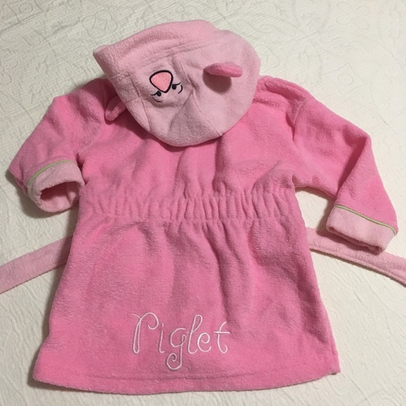 18m (4/$20) Disney Piglet Bathrobe - Picture 3 of 8